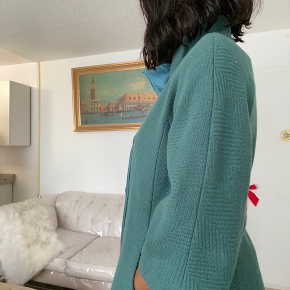 Vintage women reversible Pea coat NWT - Picture 2 of 9